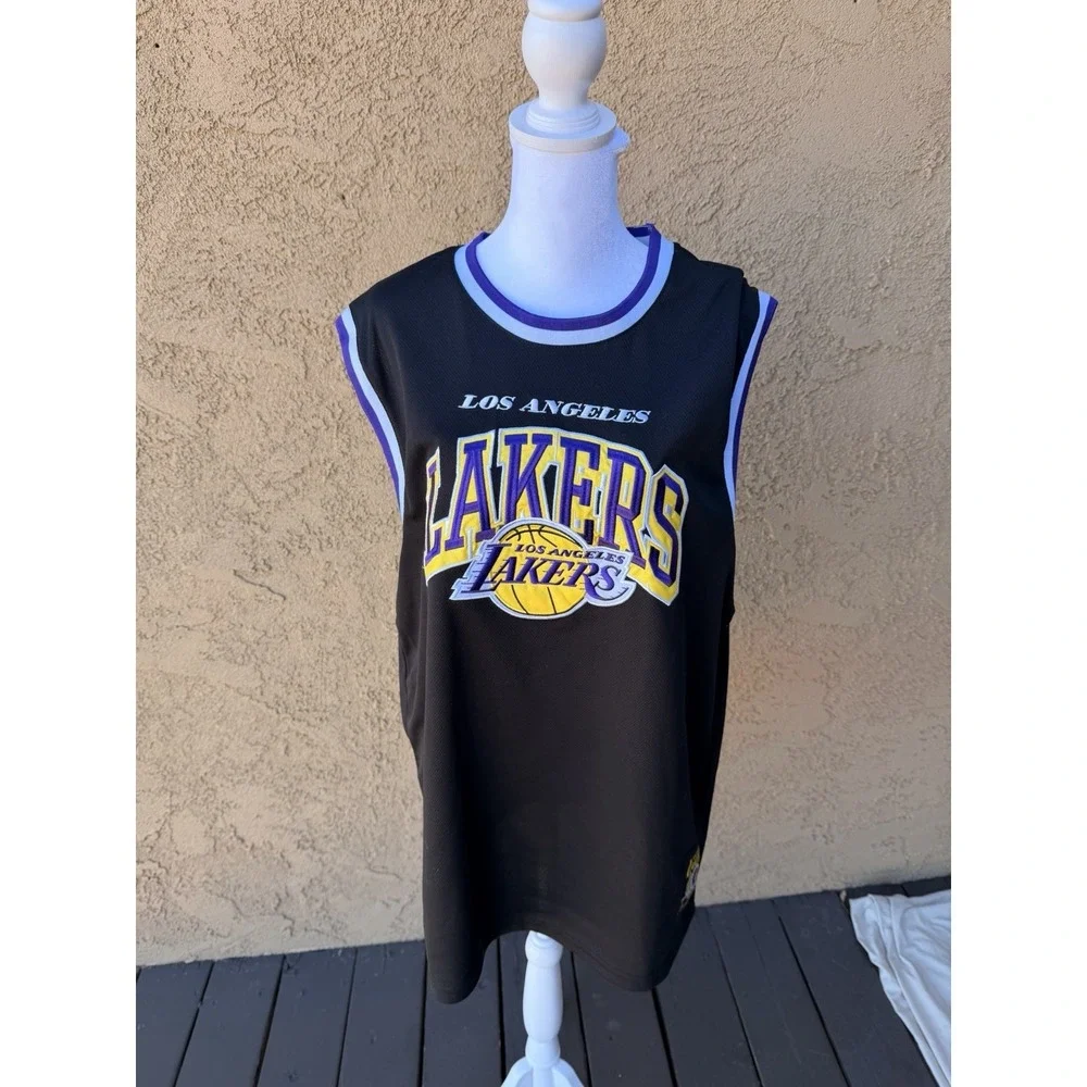 Los Angeles Lakers Jersey Mens XL Black Western Conference NBA Sports Jersey - Picture 7 of 8